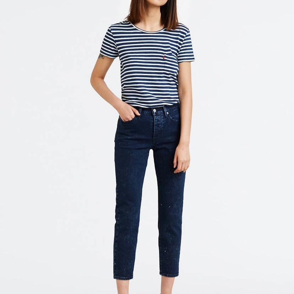 Levi’s Premium Wedgie Jeans Acid Dark Wash